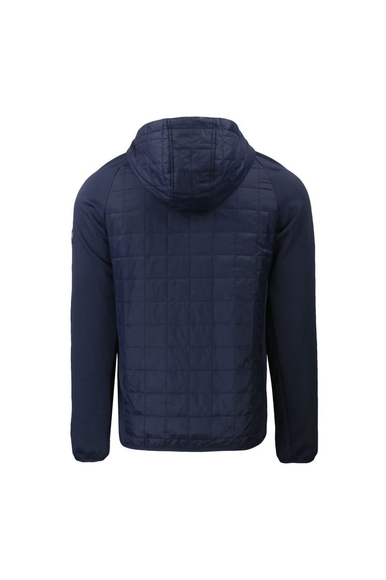 Men's Cutter & Buck  Navy Springfield Cardinals Rainier Primaloft Eco Full-Zip Hybrid Jacket, Alternate, color, Navy