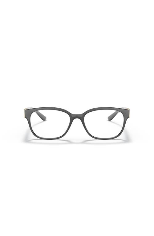 Dolce & Gabbana Dolce&gabbana 54mm Square Optical Glasses In Gray