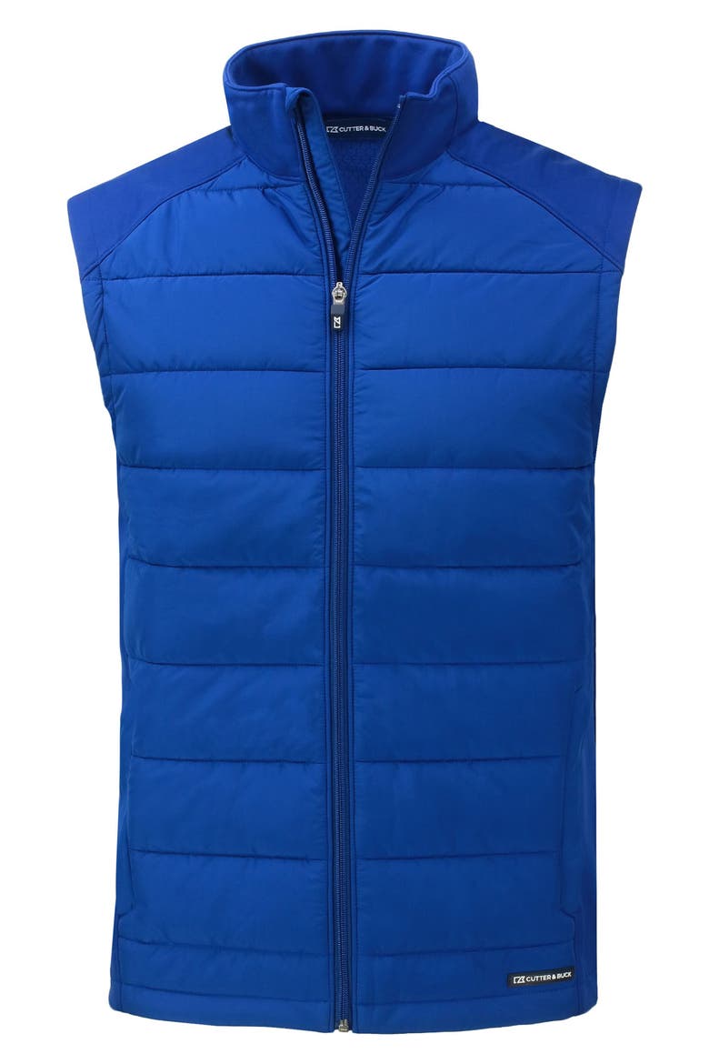 Evoke Hybrid Softshell Vest, Main, color, TOUR BLUE