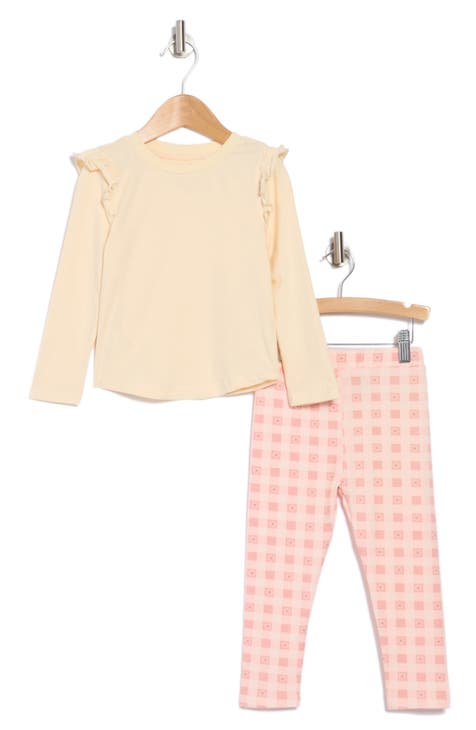 Kids' Ruffle Top & Leggings Set (Toddler, Little Kid & Big Kid)