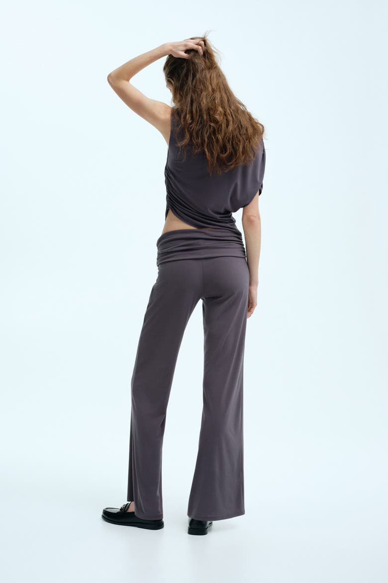 Jersey Trousers, Alternate, color, Gray