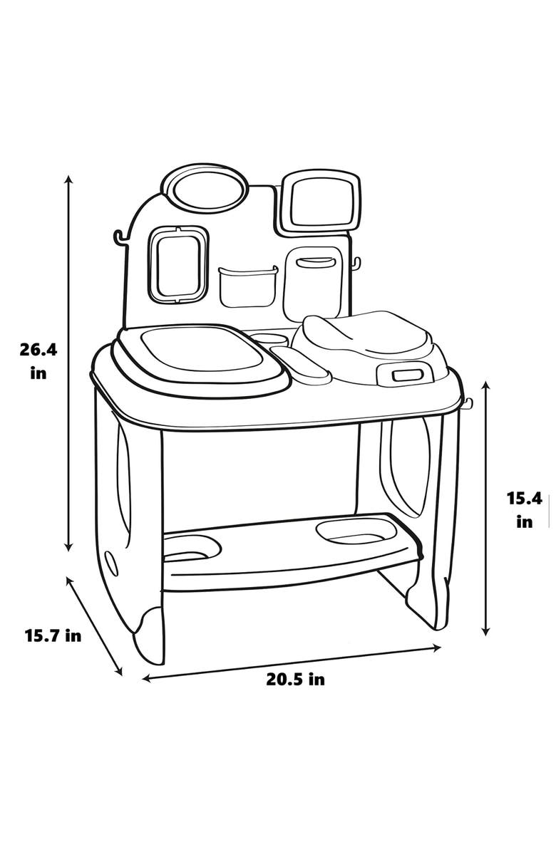 Smoby Baby Childcare Center Pastel 24 Medical Toy Accessories, Age 3+, Alternate, color, Multicolored