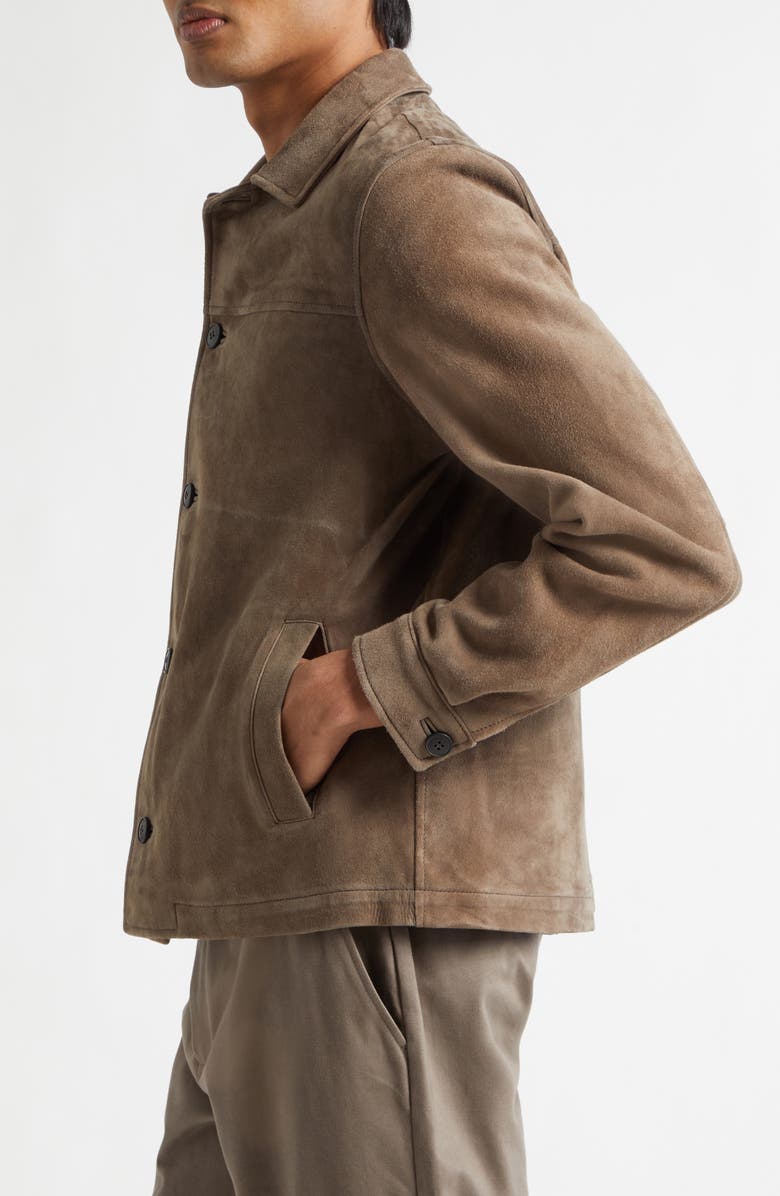 Sunspel Suede Jacket, Alternate, color, Light Tan26