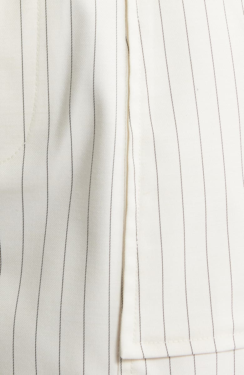 Rails Maryam Pinstripe Cargo Shorts, Alternate, color, Birch Pinstripe