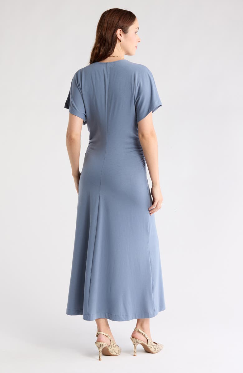 NORDSTROM RACK Dolman Sleeve A-Line Dress, Alternate, color, Blue Chip