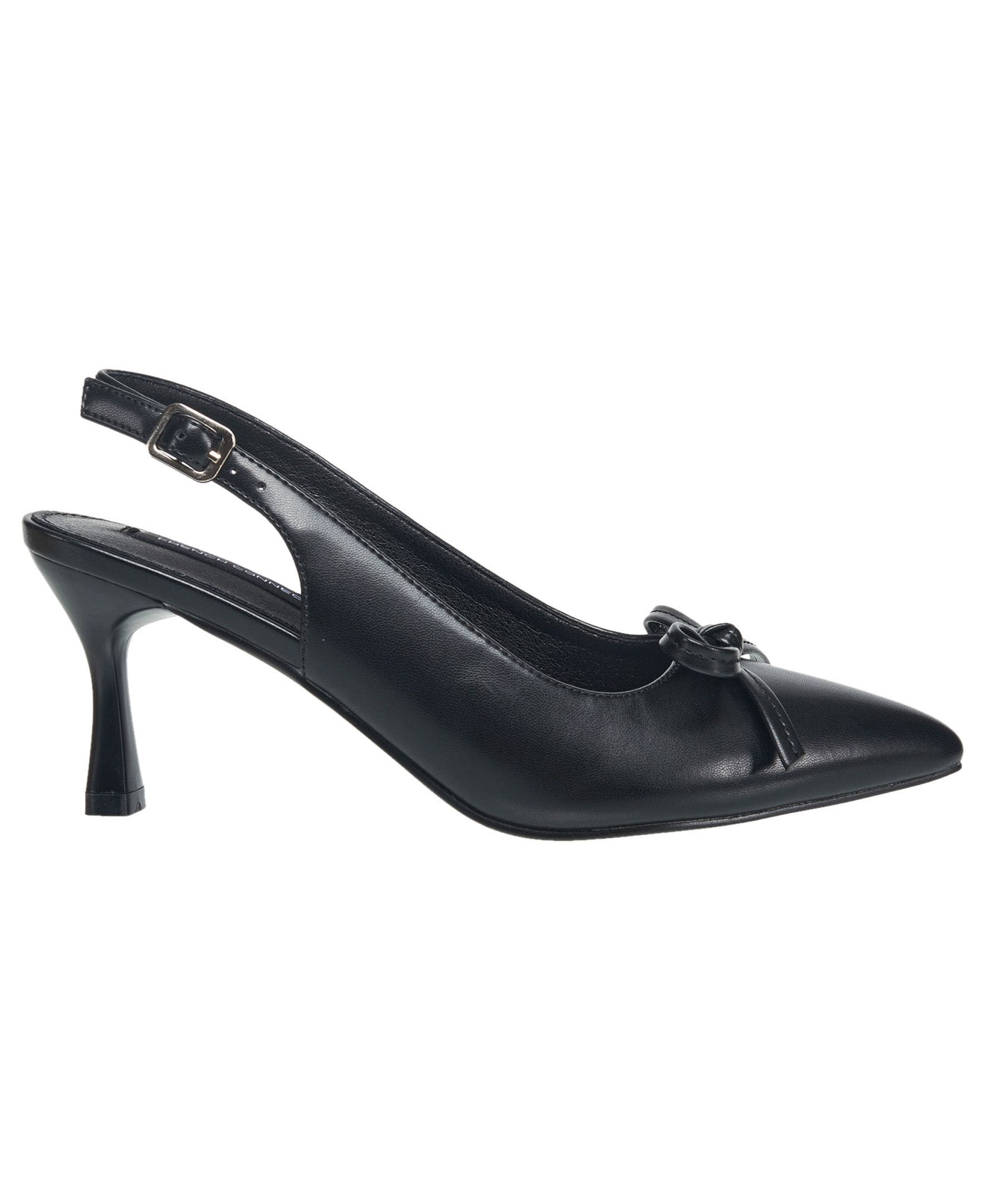 Brinny Small Bow Kitten Heel, Alternate, color, Black