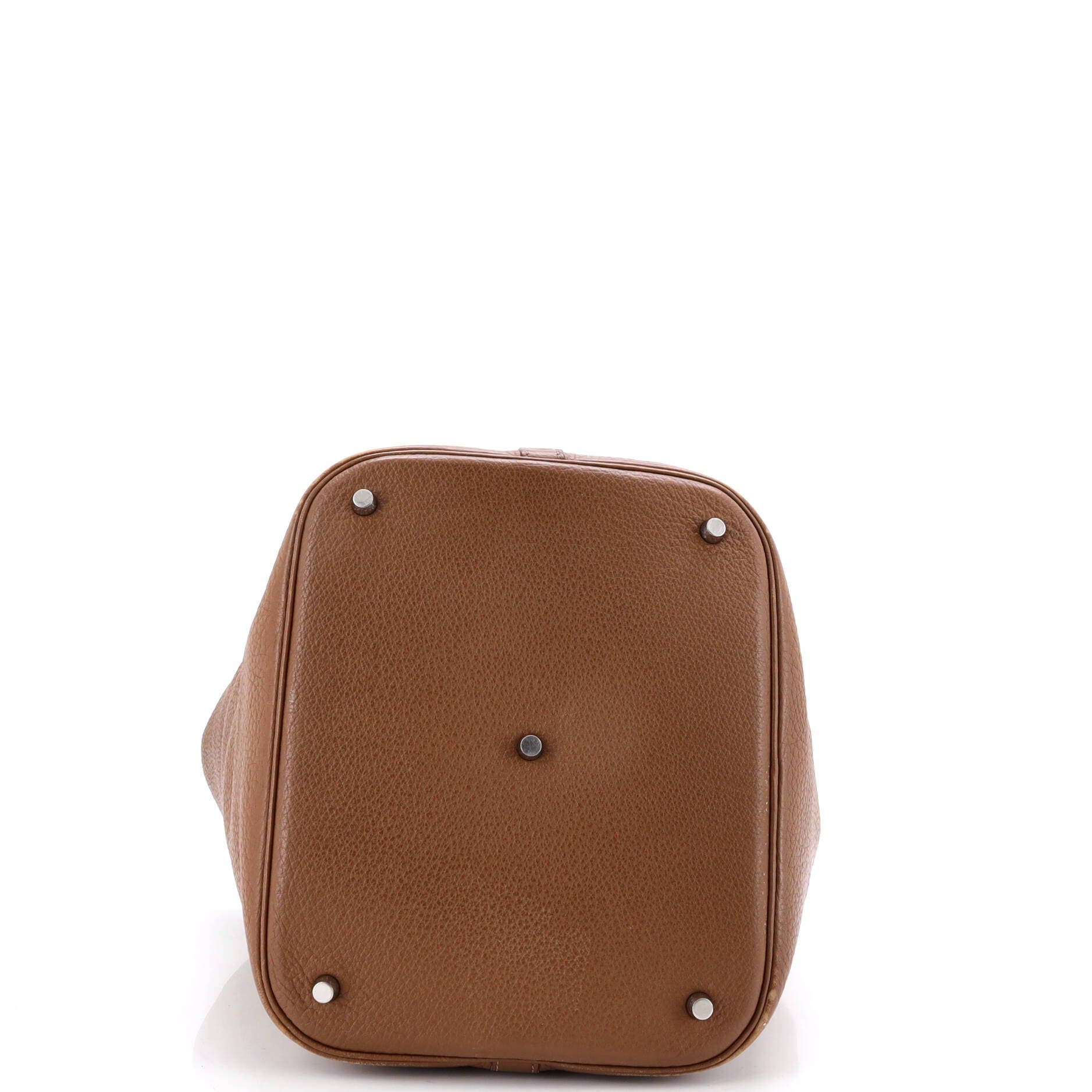 Pre-Owned Hermes Picotin Lock Bag Clemence GM, Alternate, color, Alezan