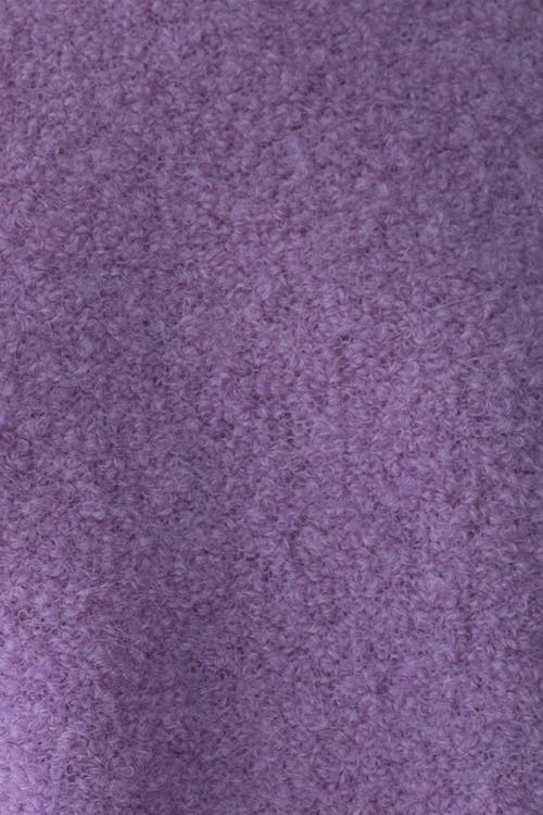 Sskein Belle Boucle Pullover In Purple