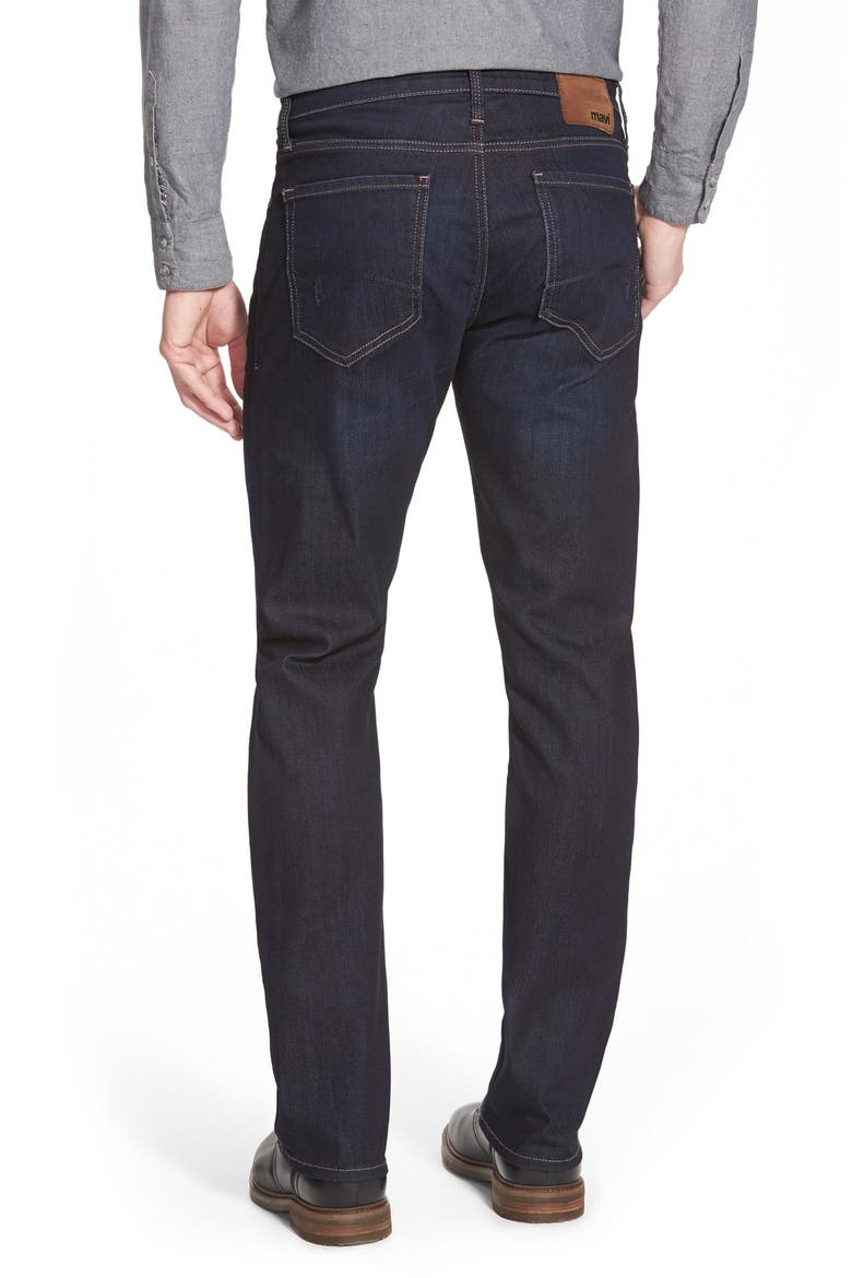 'Zach' Straight Leg Jeans, Alternate, color, RINSE BRUSHED WILLIA