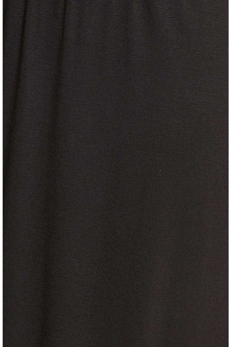 Ruffle Maxi Dress, Alternate, color, BLACK