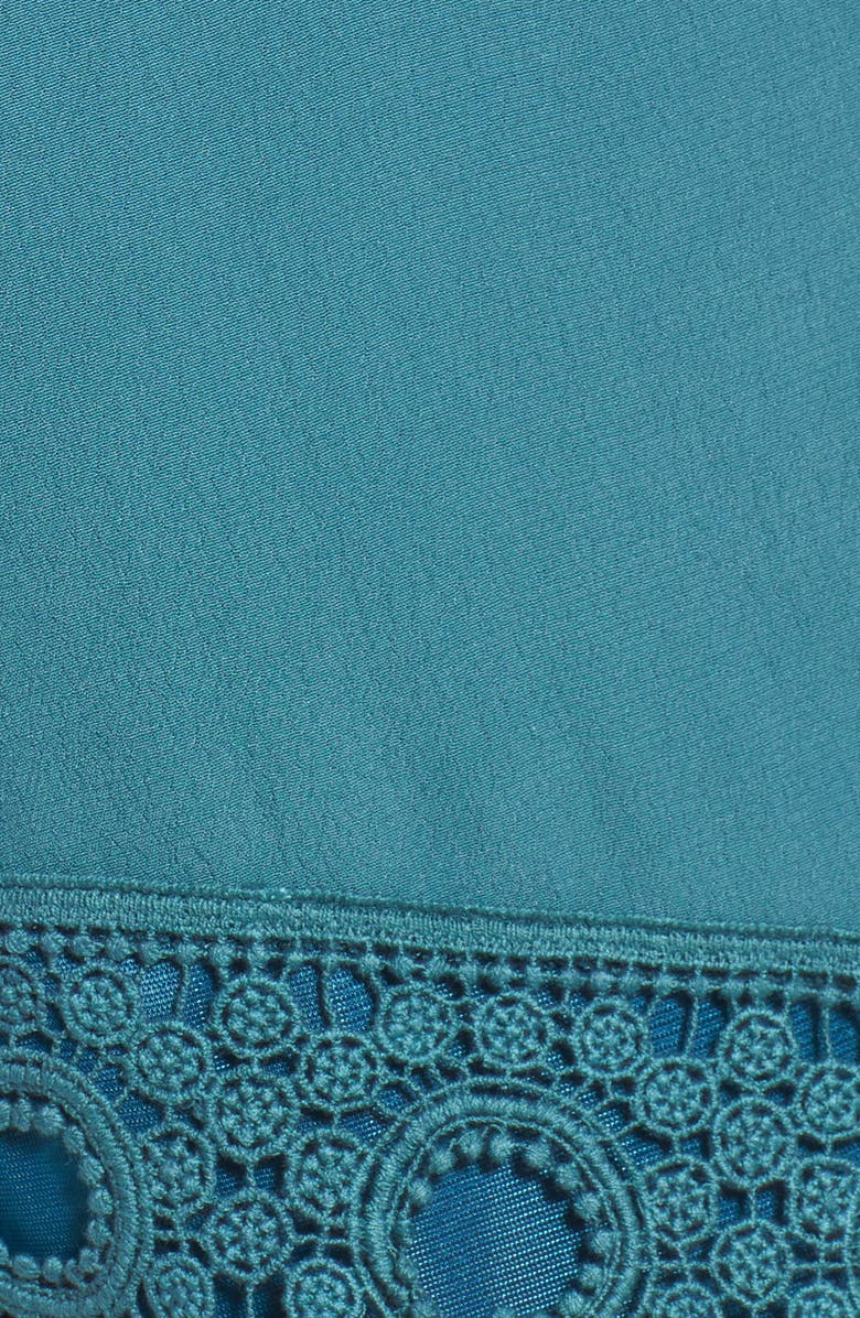 ASTR the Label ASTR Crochet Inset Shift Dress, Alternate, color, 