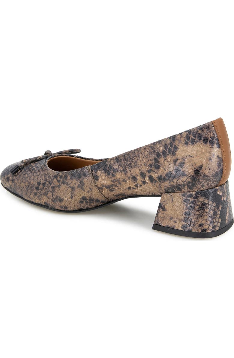 Gentle Souls Lancine Pump, Alternate, color, Brown Snake Leather