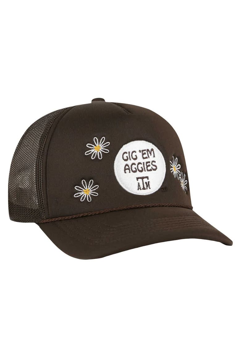 Women's '47 Brown Texas A&M Aggies Tamu Radical Hitch Trucker Adjustable Hat, Alternate, color, Brown