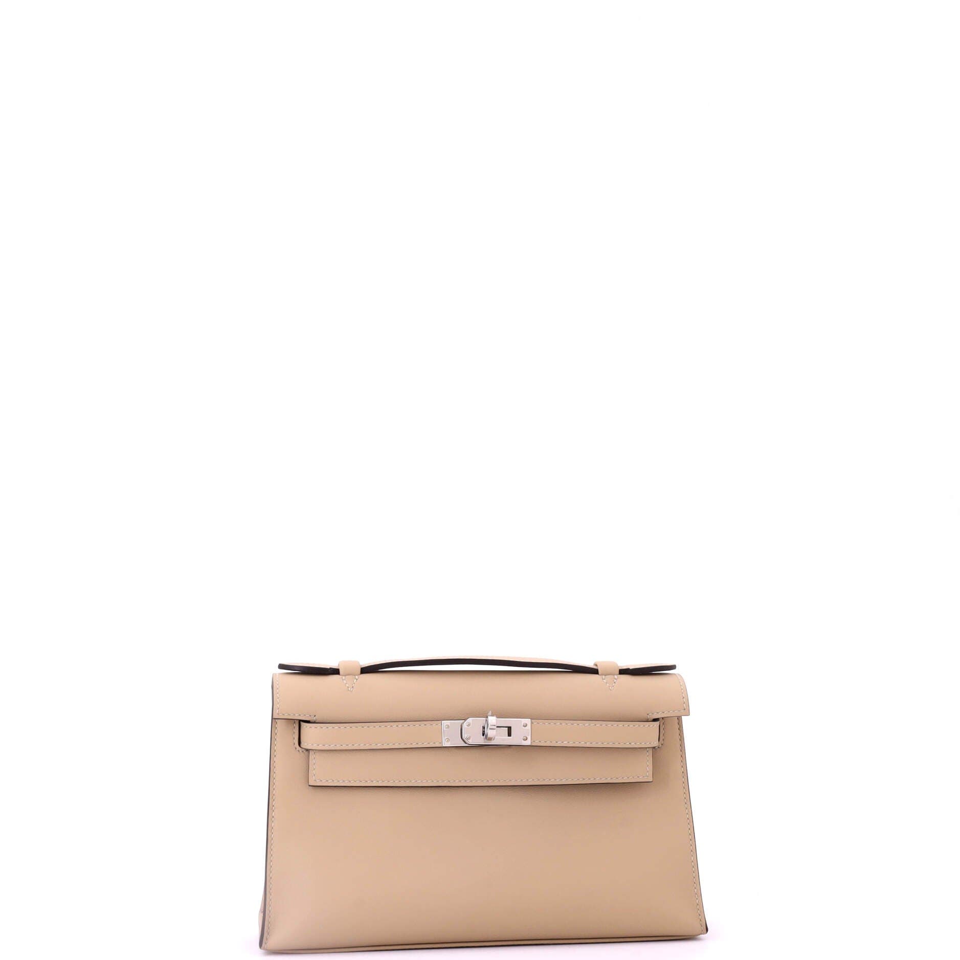 Pre-Owned Hermes Kelly Pochette Swift, Alternate, color, 