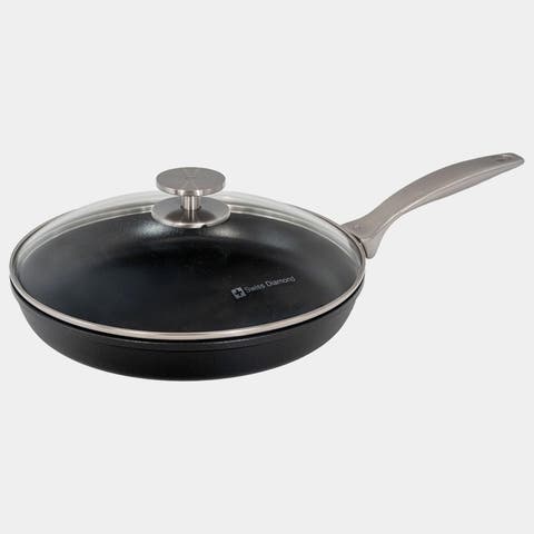 CHD Nonstick Fry Pan, 10.25-Inch with Lid