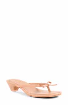 Seychelles Sunset Beach Kitten Heel Sandal