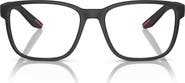 Prada Linea Rossa 57mm Pillow Optical Glasses