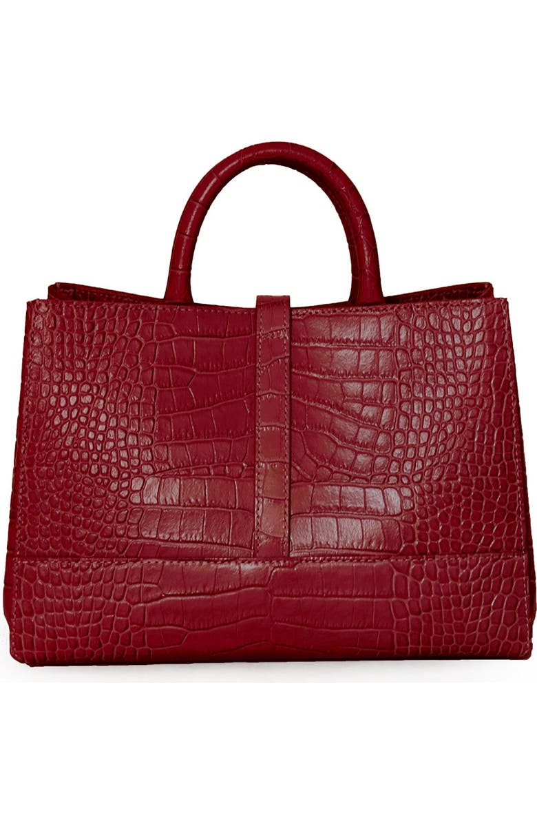 Teddy Blake Lola Croco 10", Alternate, color, Darkred