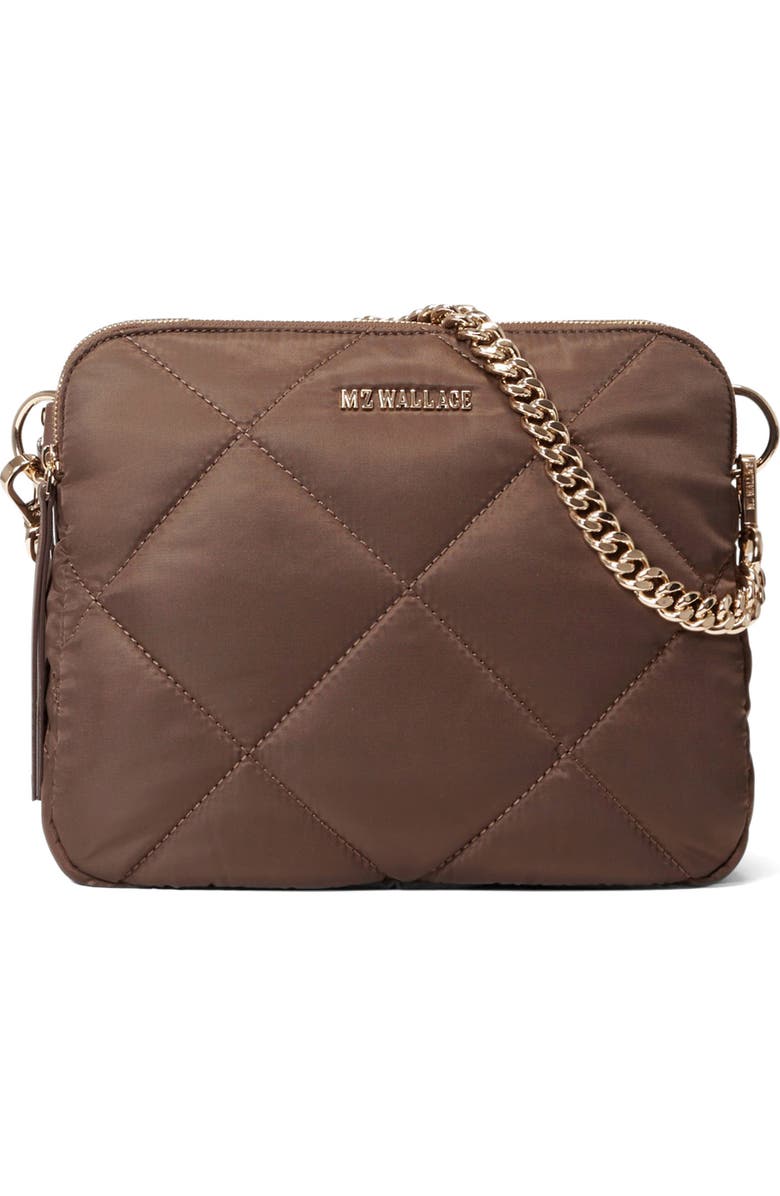 MZ Wallace Madison Quilted Nylon Crossbody Bag, Main, color,