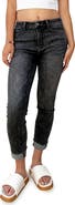 HINT OF BLU Cuffed Crop Skinny Jeans