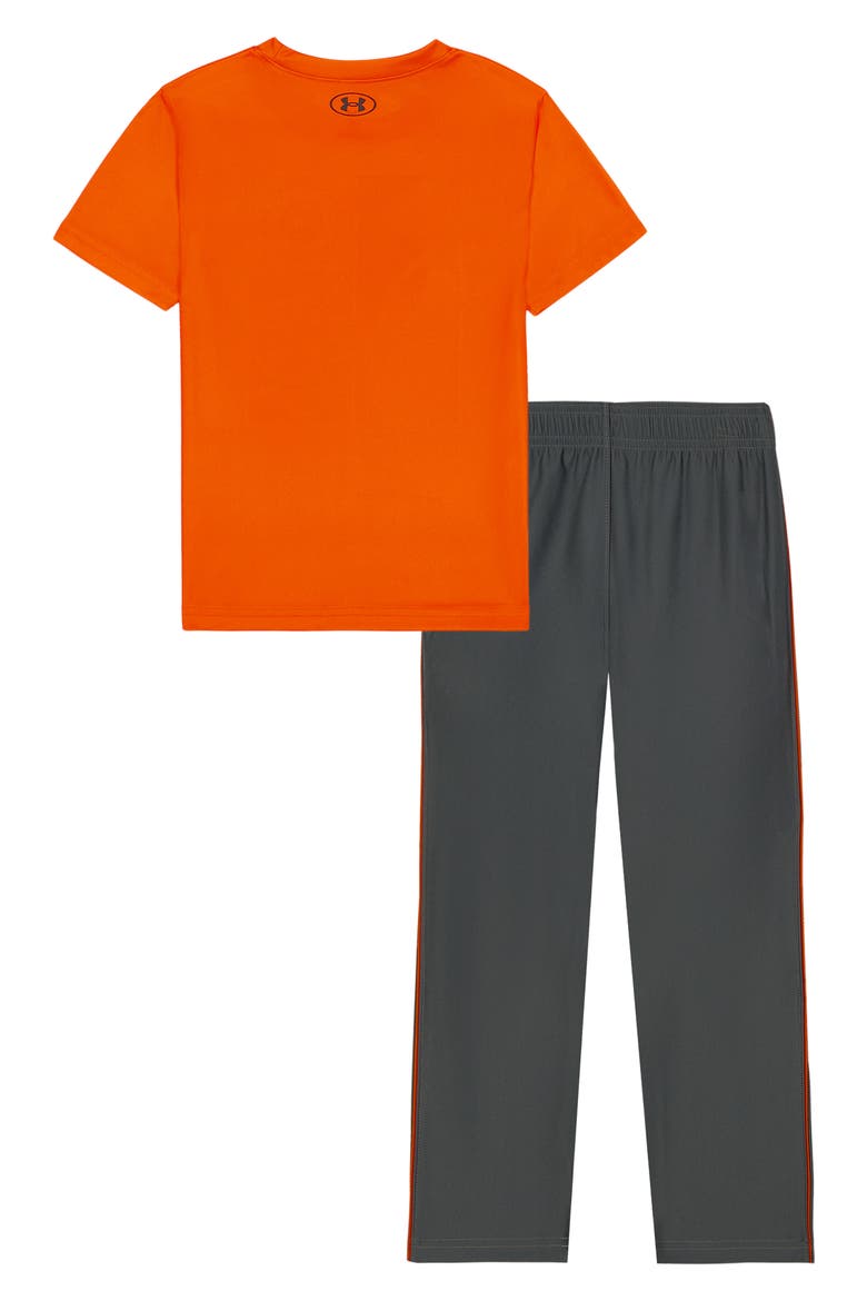 Kids' Baseball T-Shirt and Pants Set, Alternate, color, OUTRAGEOUS ORANGE