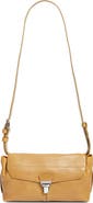 Lemaire Small Gear Croc Embrossed Leather Crossbody