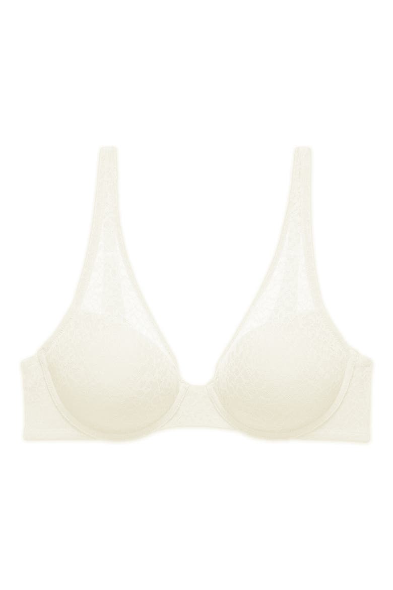 Pretty Smooth Full Fit Smoothing T-Shirt Bra, Alternate, color, WARM WHITE
