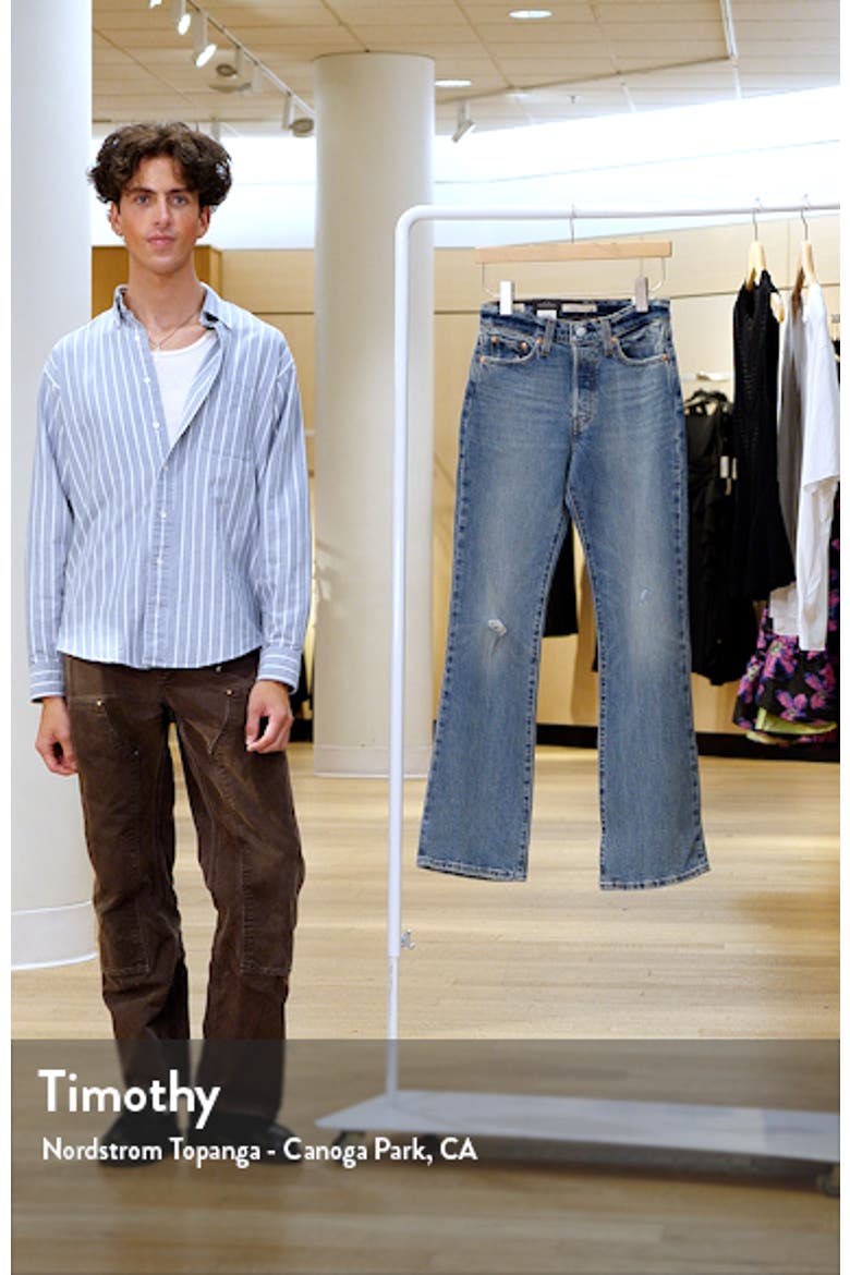 Wedgie Bootcut Jeans video