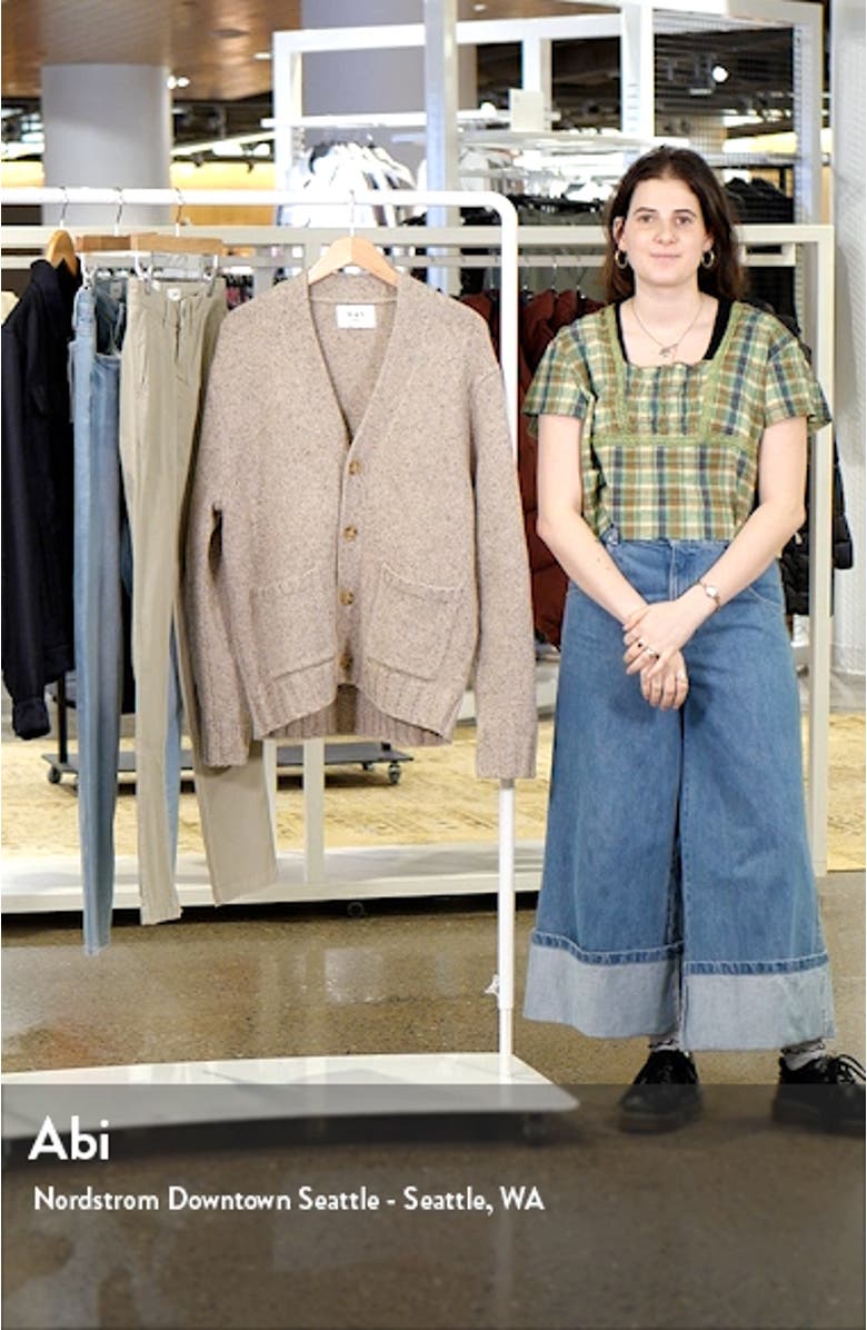 Walker Wool Blend Cardigan, sales video thumbnail