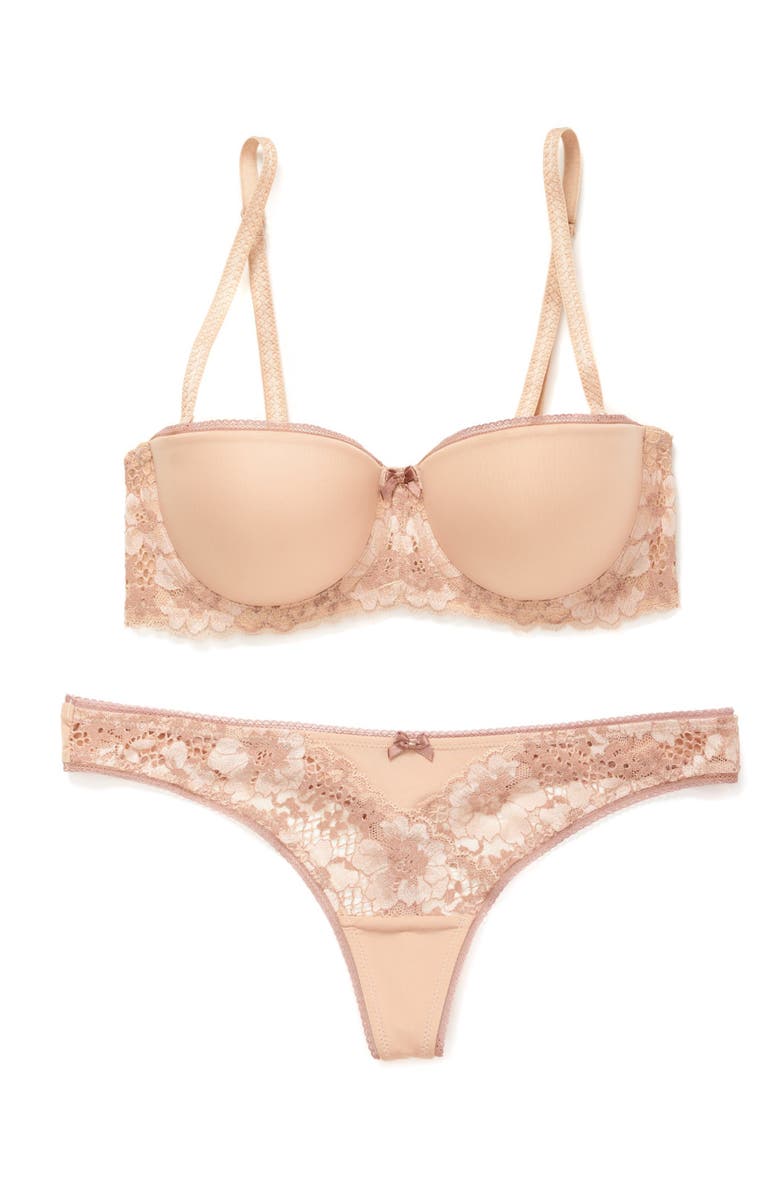 Adore Me Kendil Push Up Balconette Bra, Alternate, color,