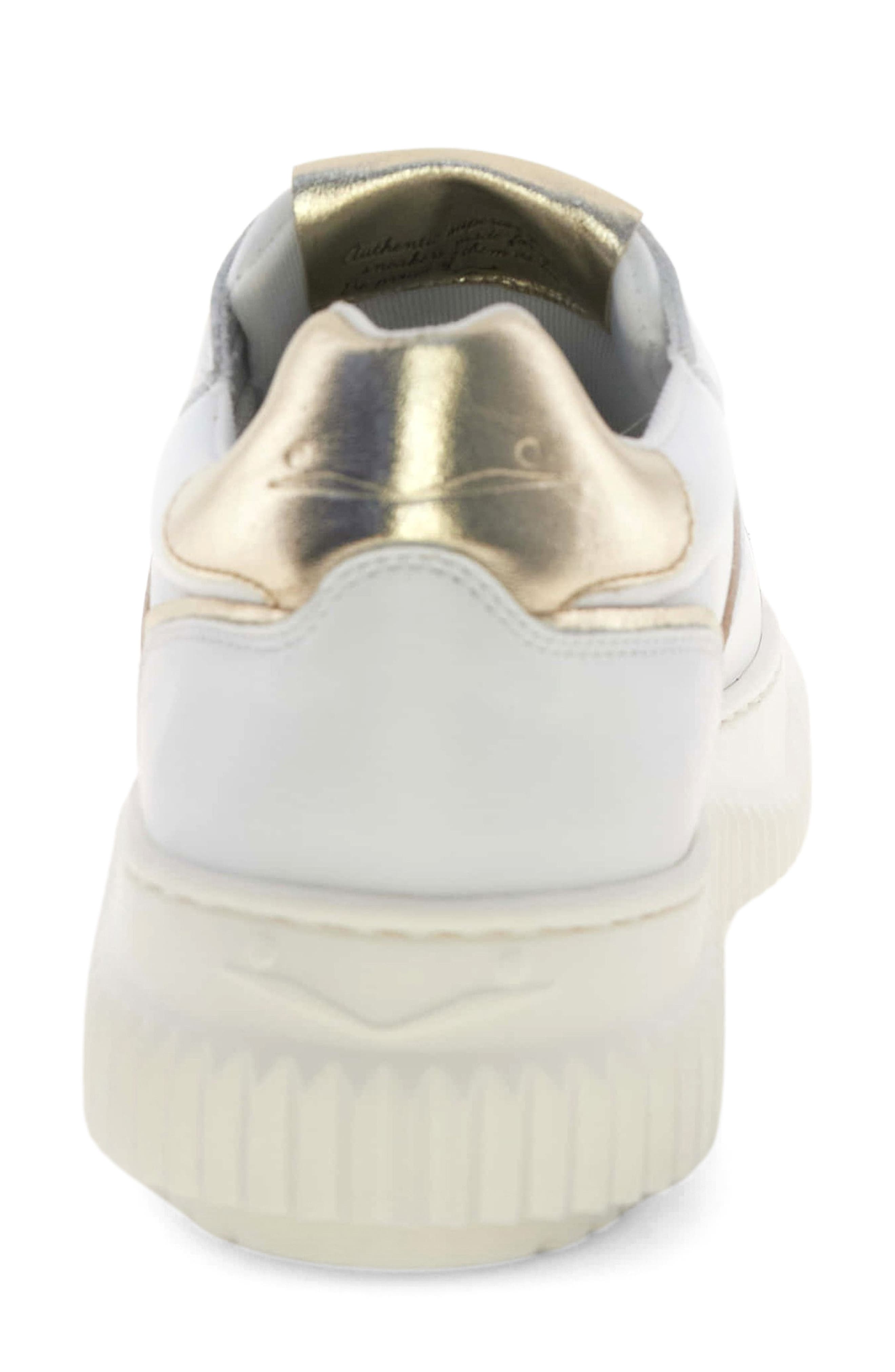 Lipari Piped Sneaker, Alternate, color, WHITE PLATINUM
