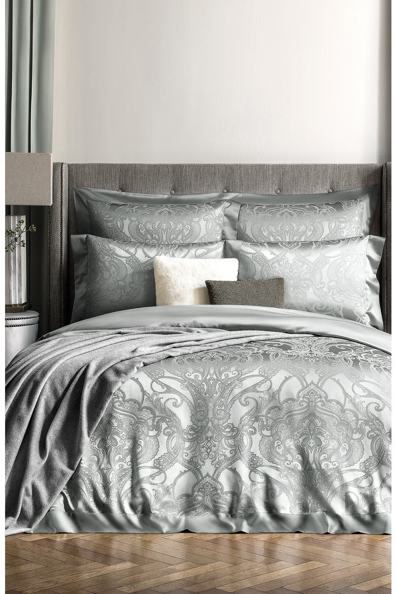 Somerset Pillowcase, Alternate, color, Grey