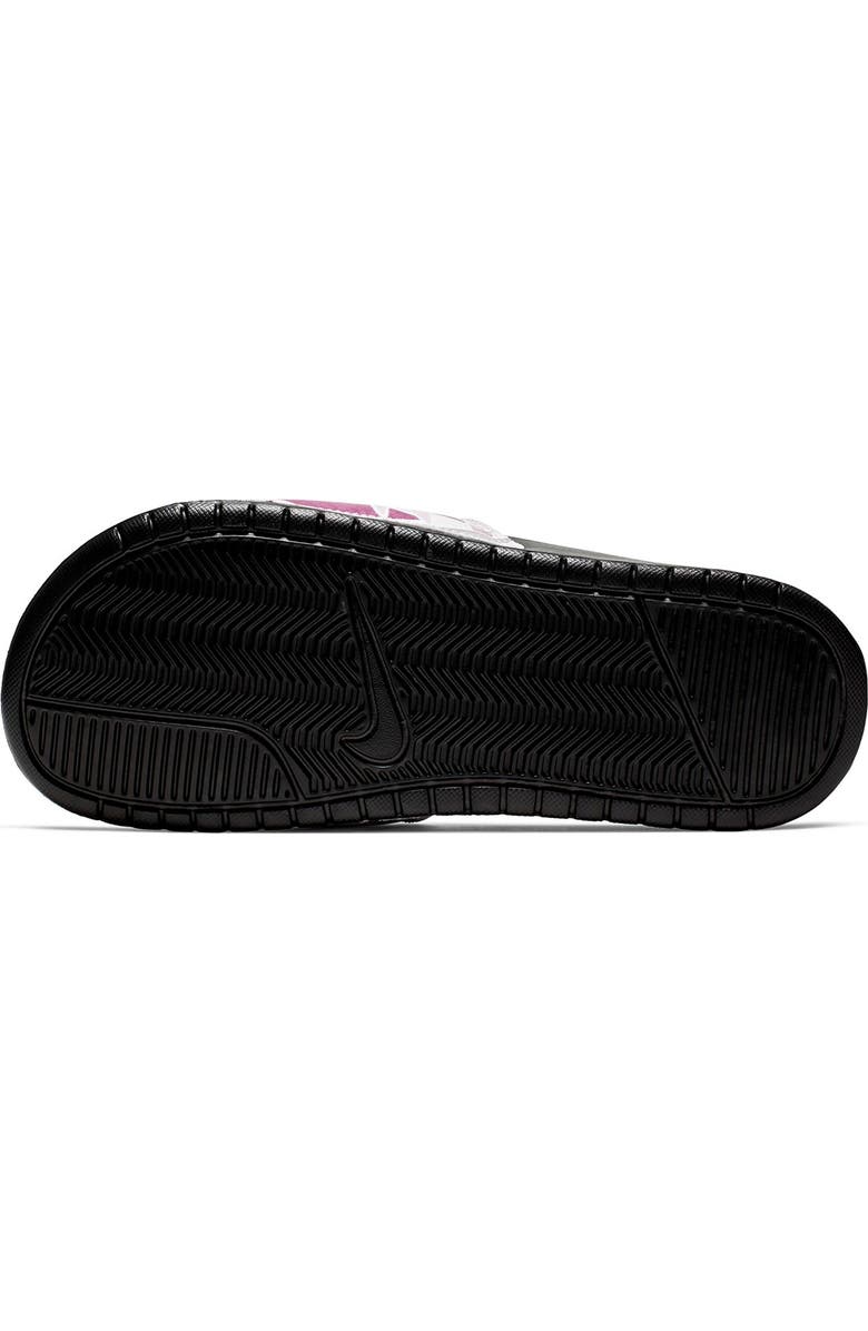 Nike 'Benassi - Just Do It' Print Sandal, Alternate, color,