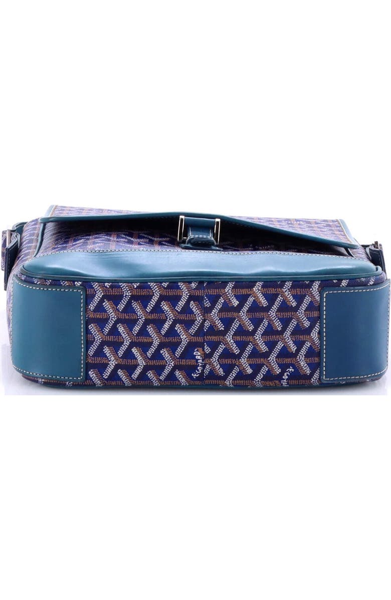 Pre-Owned Goyard Grand Bleu Messenger Bag Printed Coated Canvas MM, Alternate, color,