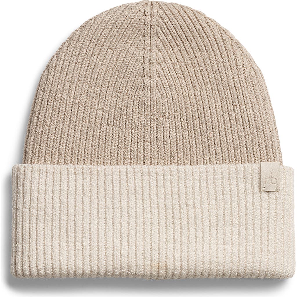 Rag & Bone Blake Wool Blend Beanie In Brown