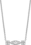 Bony Levy Maya Diamond Cluster Bar Pendant Necklace
