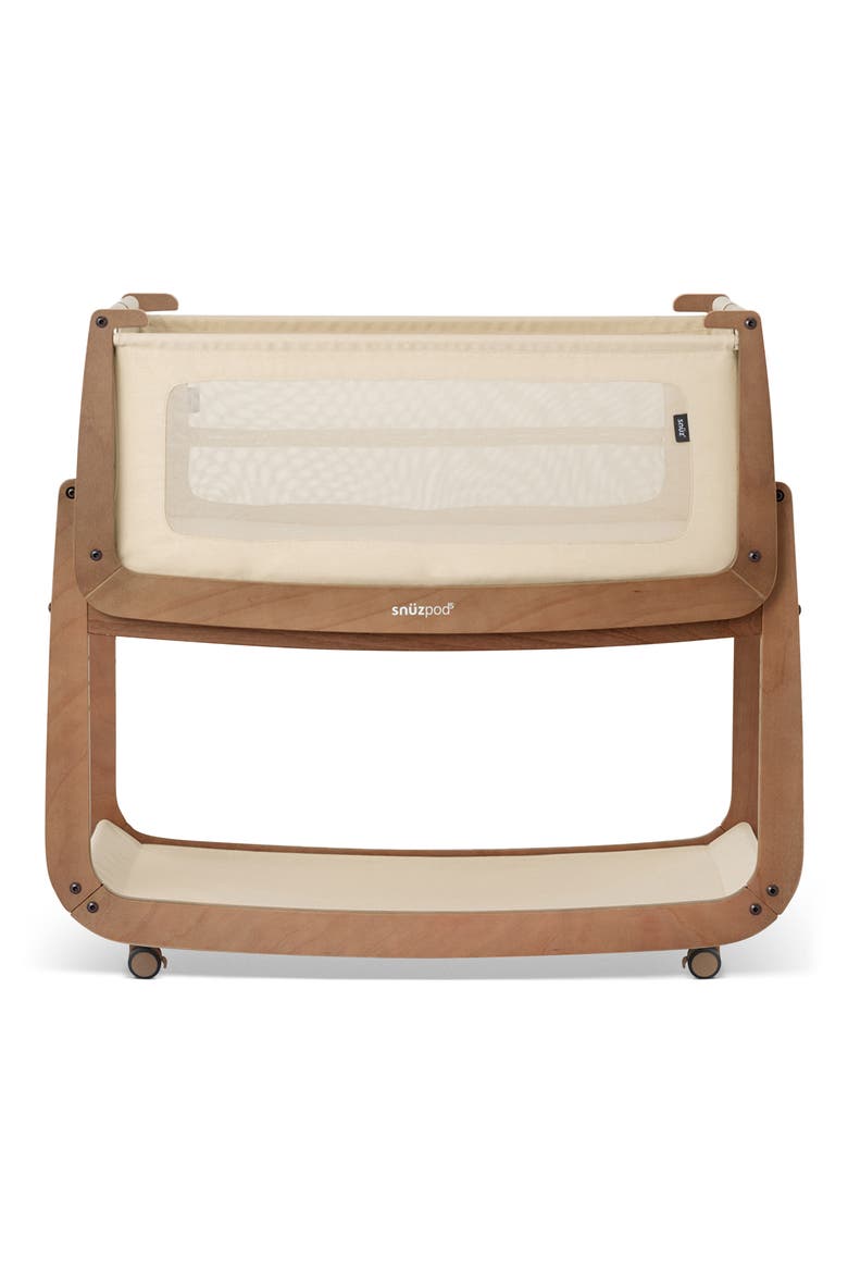 The SnüzPod5 Bedside Bassinet, Main, color, WALNUT