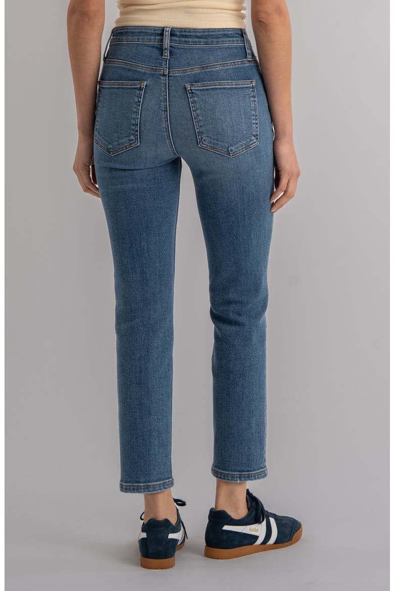 Rachael Fab Ab High Waist Crop Mom Jeans, Alternate, color, RESPOND