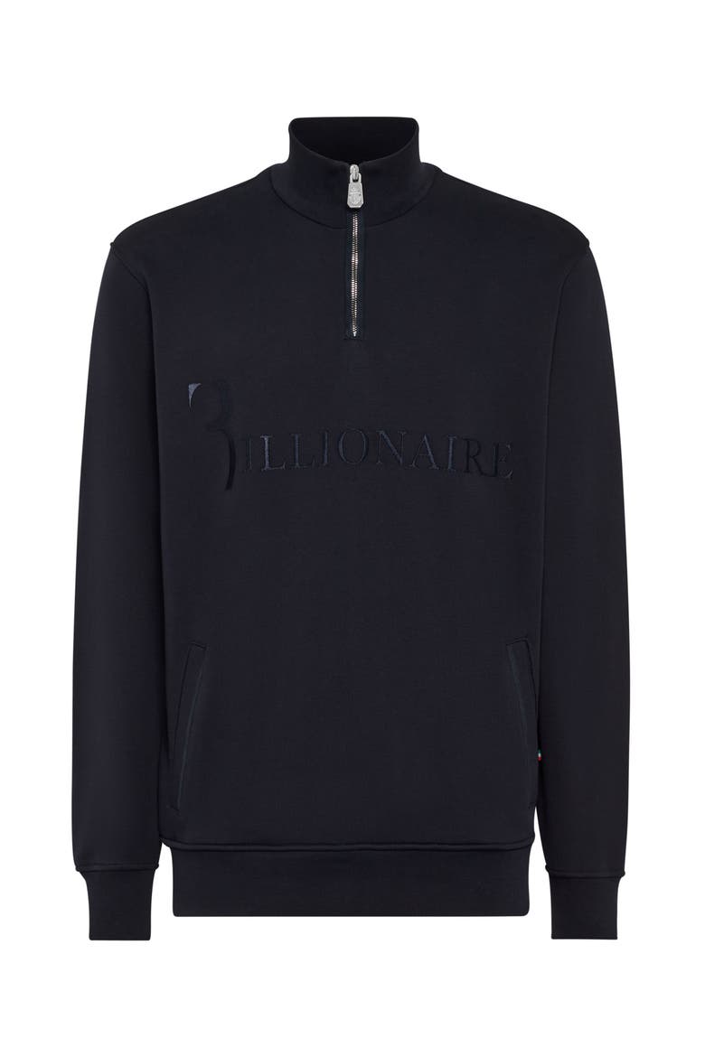 Half-Zip Tracksuit Jacket Logo Men, Main, color, navy
