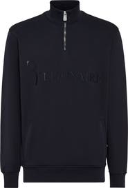BILLIONAIRE Half-Zip Tracksuit Jacket Logo Men