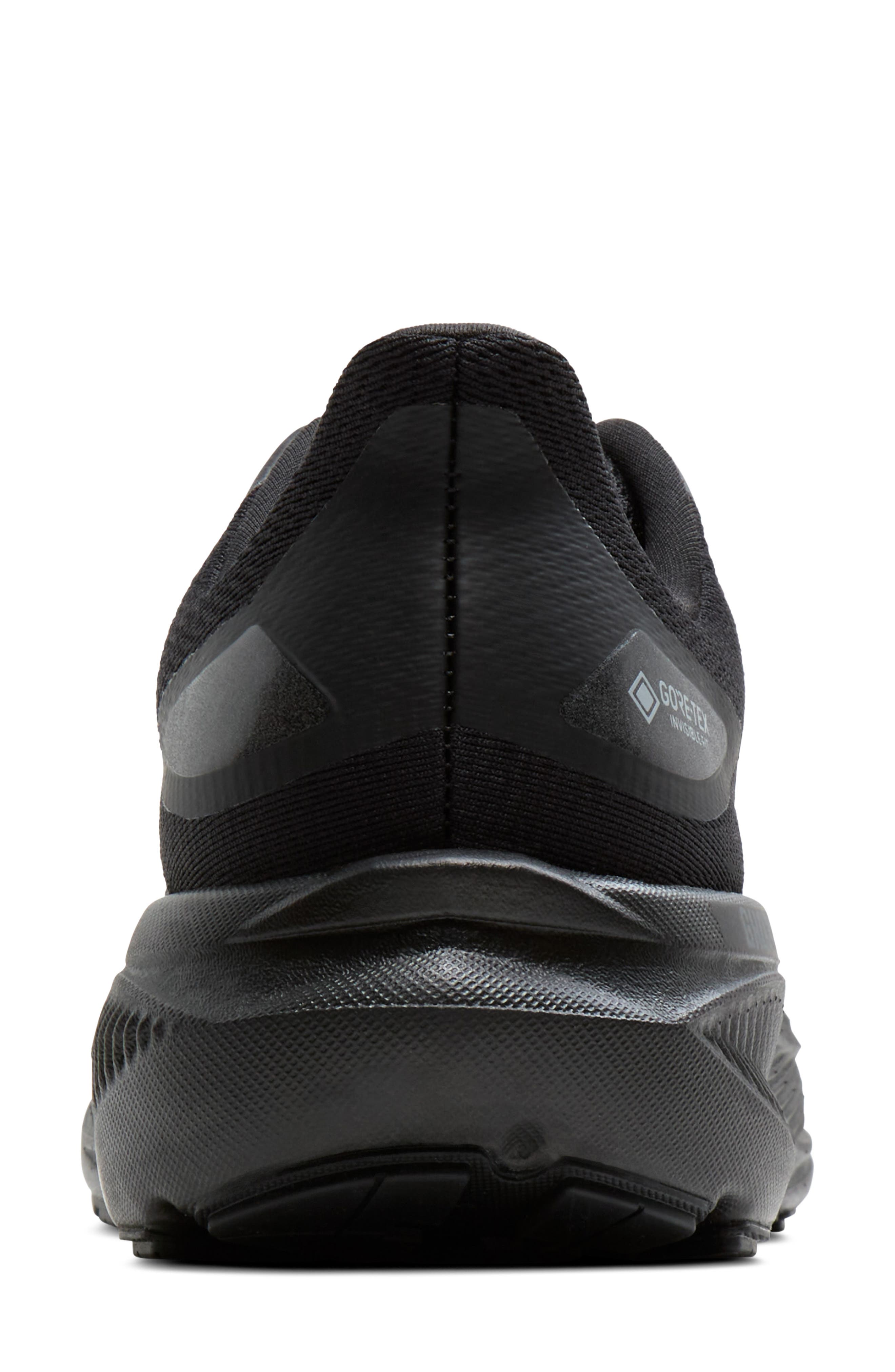 Ghost 18 GTX Waterproof Running Shoe, Alternate, color, BLACK/BLACK/EBONY