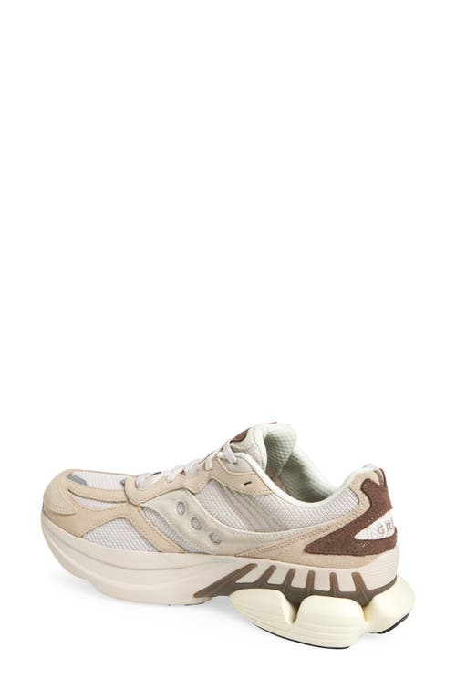 Saucony Grid Nxt Sneaker In Vanilla/walnut
