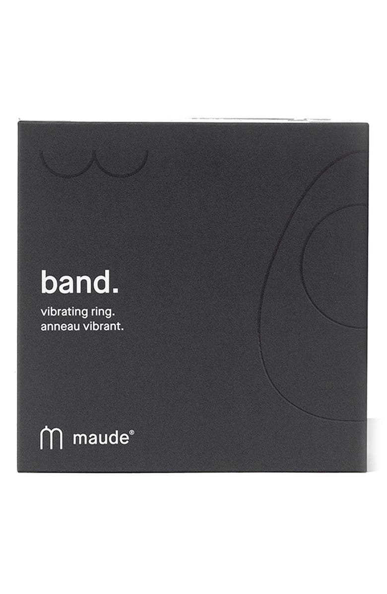 maude Band Vibrating Ring, Alternate, color, Charcoal