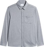 7 Diamonds Generation Knit Button-Up Shirt
