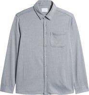 7 Diamonds Generation Knit Button-Up Shirt