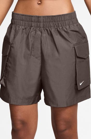★ Nike★ Sportswear Essentials Woven High Waist 5 Inch Car Nike Sportswear Essential Woven High Waist 5-Inch Cargo