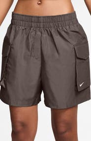 Nike Sportswear Essential Woven High Waist 5-Inch Cargo Shorts