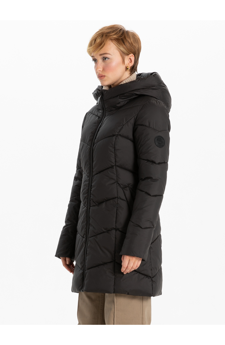 Point Zero CLASSIC LONG PUFFER DESIGN, Alternate, color, Black