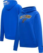 PRO STANDARD Women's Pro Standard Blue St. Louis Blues Classic Chenille Pullover Hoodie