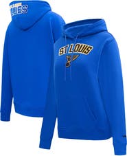 PRO STANDARD Women's Pro Standard Blue St. Louis Blues Classic Chenille Pullover Hoodie
